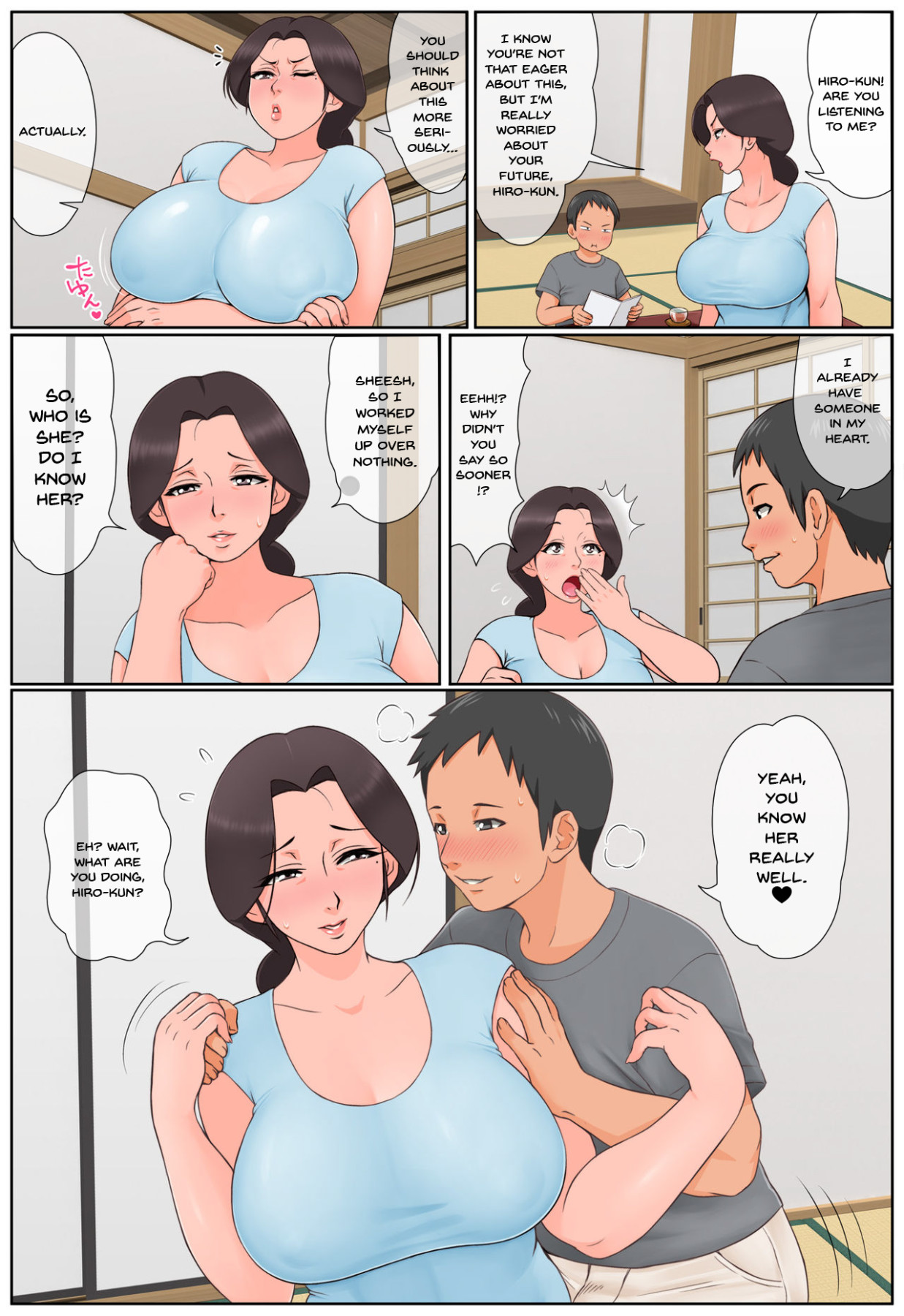 Hentai Manga Comic-I Got The Neighbor Lady Who Has Been Nice To Me Ever Since I Was Little To Fall For Me And Let Me Fuck Her!-Read-7